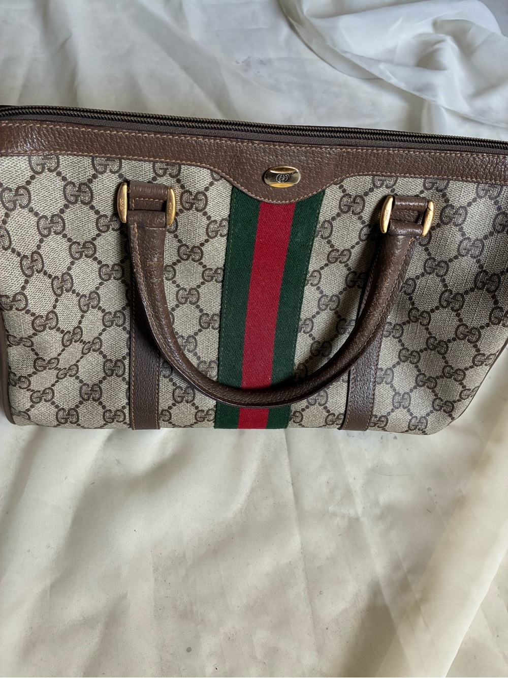 Vintage Boston Satchel